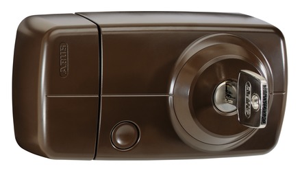 Secvest Wireless Additional Door Lock with Inner Cylinder - 7025 E (brown)