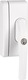 Secvest wireless window handle lock FO 400 E - AL0089 (white) front view right