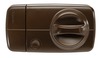 Secvest wireless additional door lock with rotary knob (brown) front view